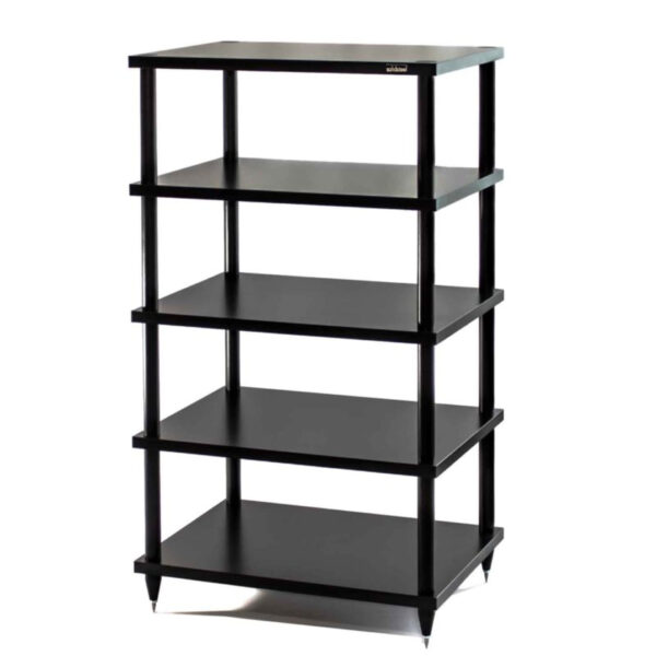 Vinil Record storage and Hifi Rack Solidsteel S2 Preto